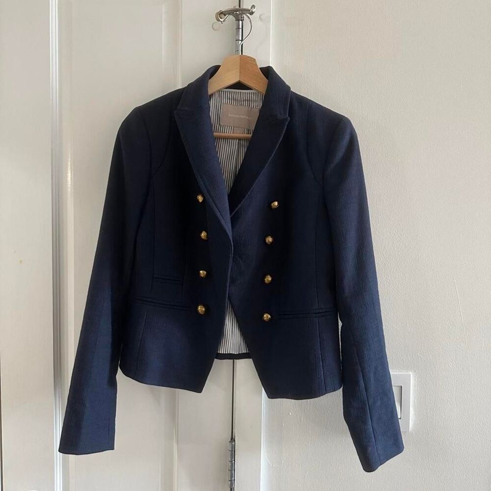 Banana Republic navy blue blazer
